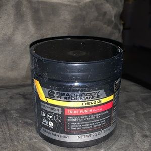 BeachBody, Fruit Punch Flavored Energize